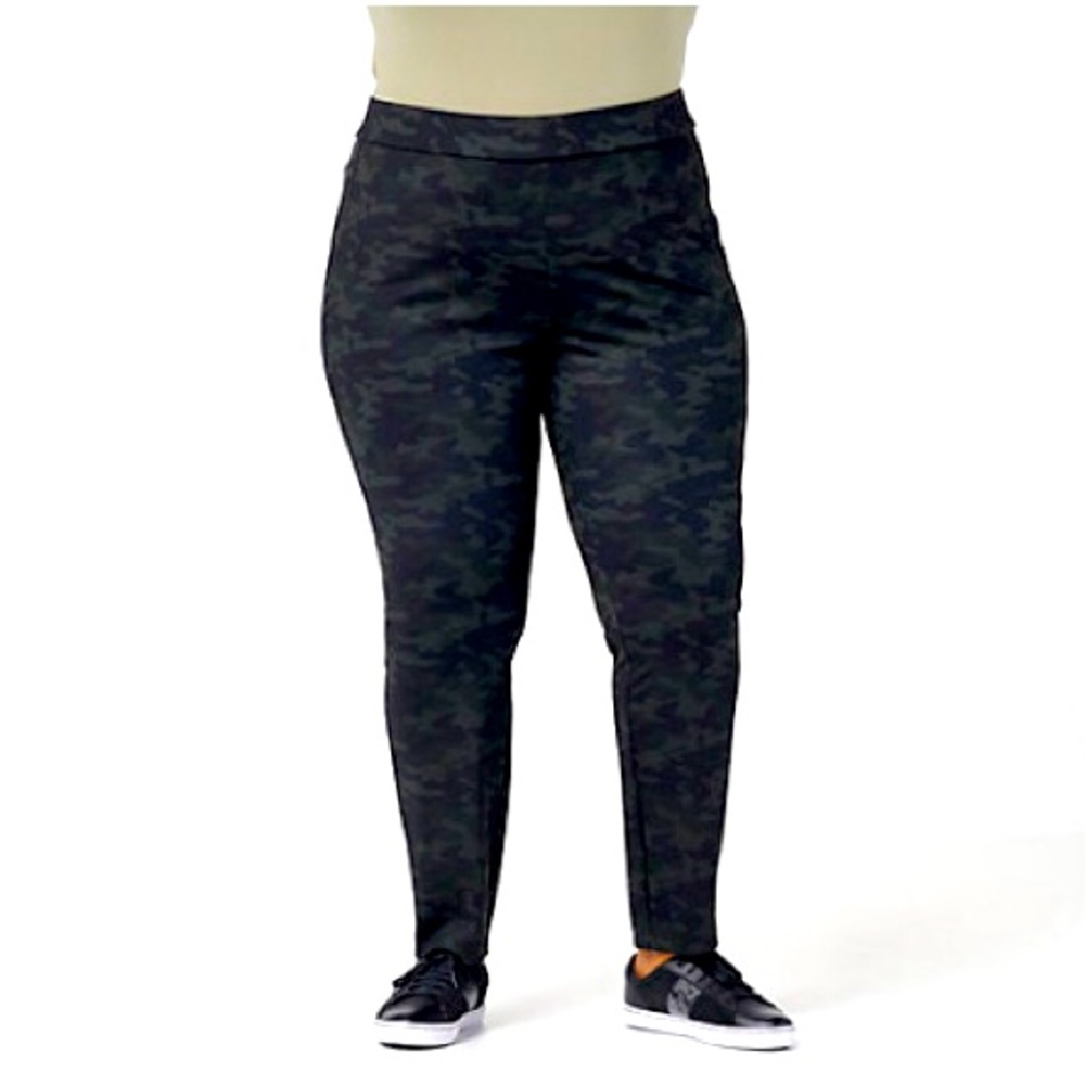 NYDJ Ponte Leggings- Urban Camo Size 10